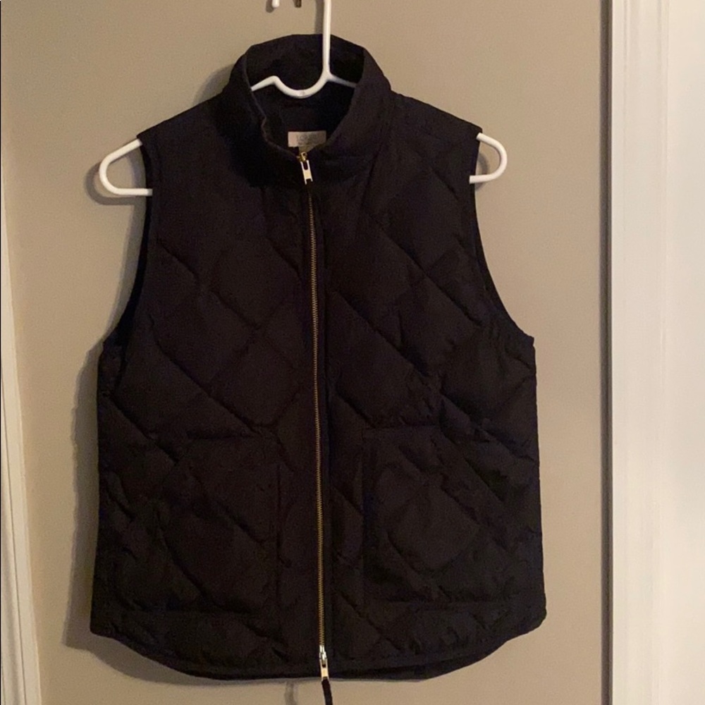 Black J Crew vest